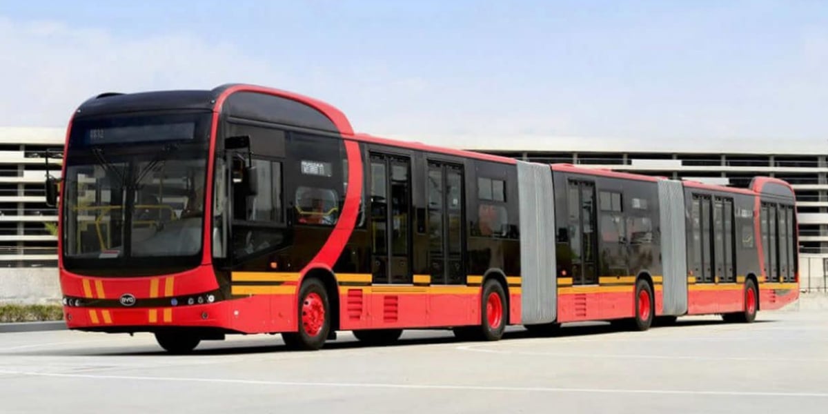 Cortesía Bus electrico de la compañia BYD
