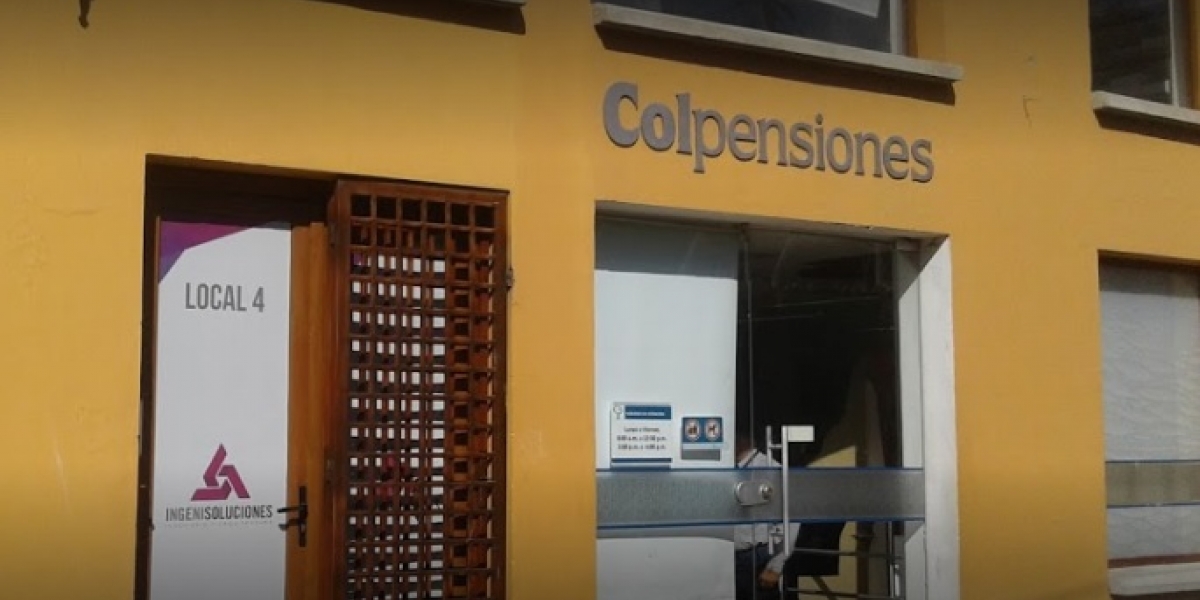 Google Maps Sede de Colpensiones en Santa Marta.
