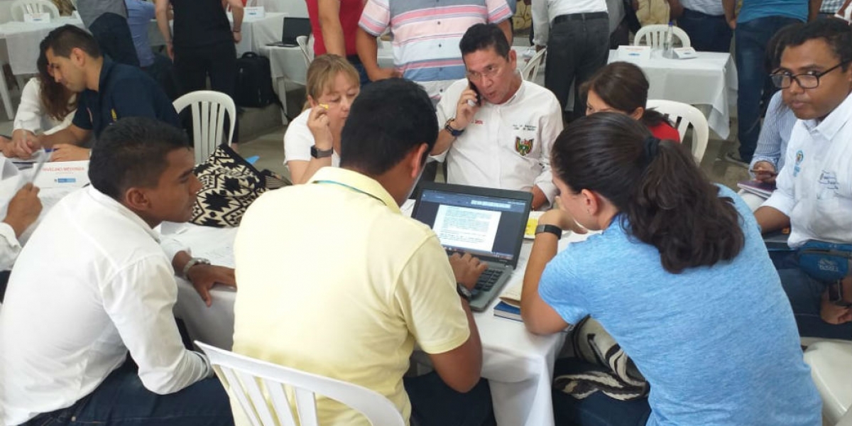 Seguimiento.co Mesas de trabajo en Aracataca, Magdalena