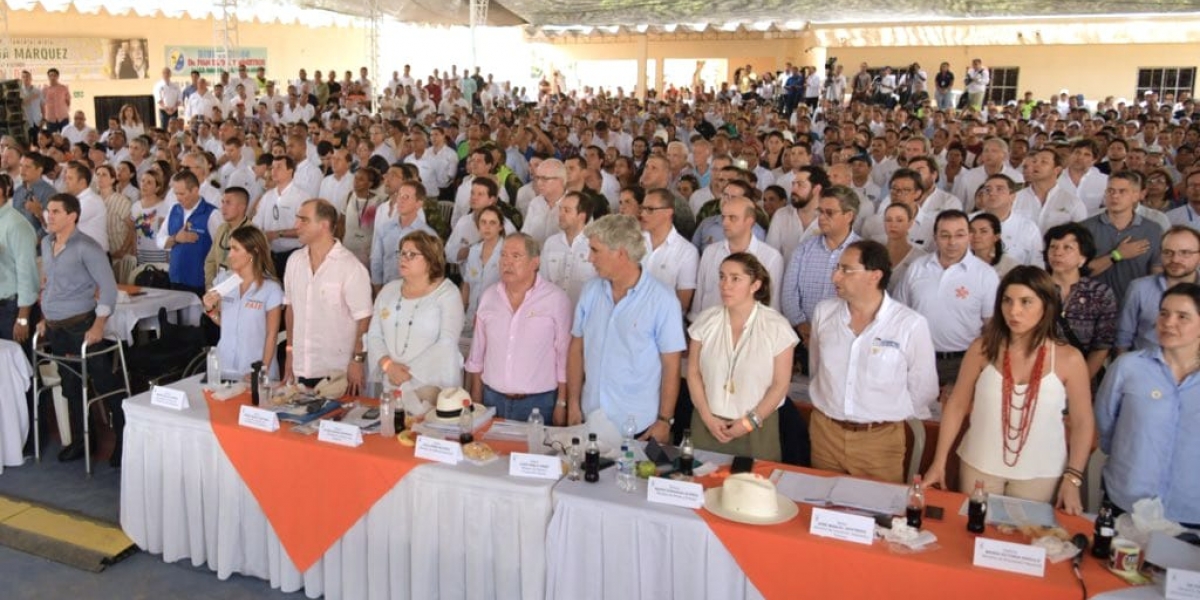 El anuncio de la funcionaria lo hizo en el Taller Construyendo País, en el cual estuvo el Presidente Duque con todo su gabinete.