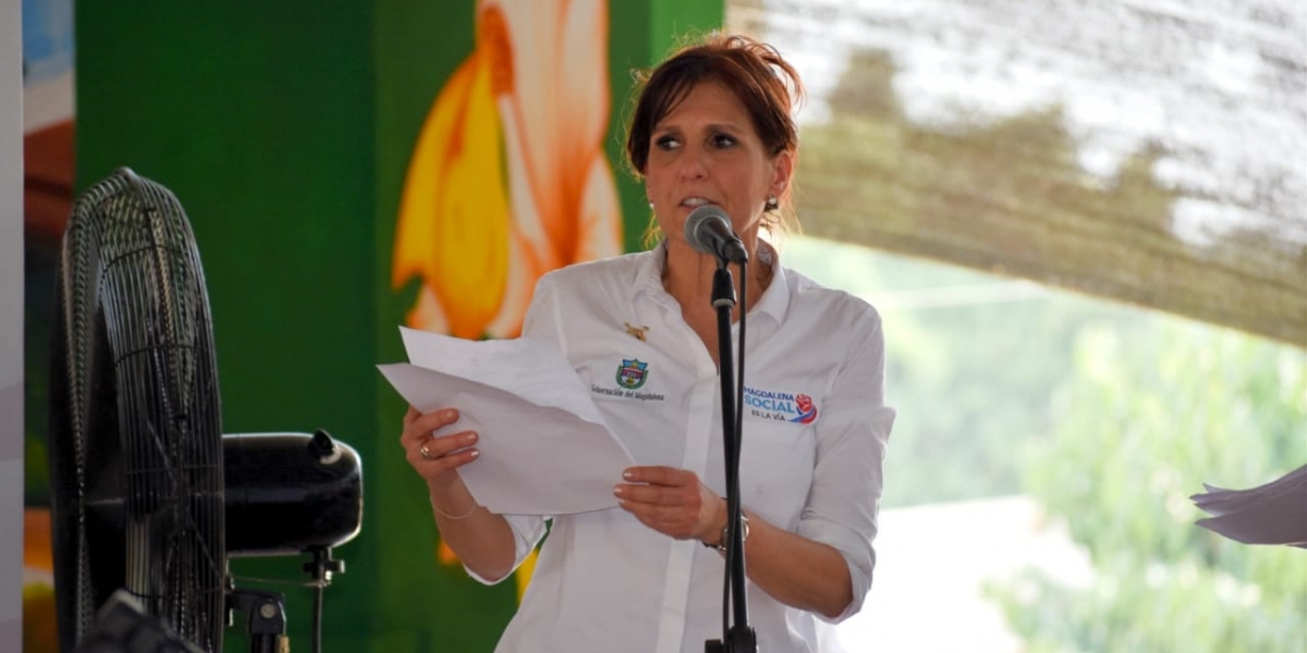 Gobernación del Magdalena La gobernadora Rosa Cotes, celebró este importante anuncio, como un respaldo del Gobierno Nacional a la gran gestión que viene realizando.