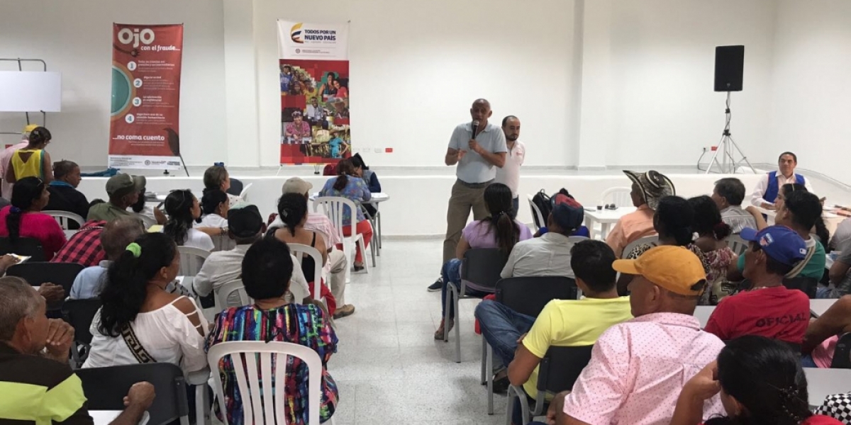  La Gobernación se vincula a la conmemoración del Día de la Memoria y Solidaridad con las víctimas del conflicto armado con un  conversatorio en el municipio de Santa Ana.