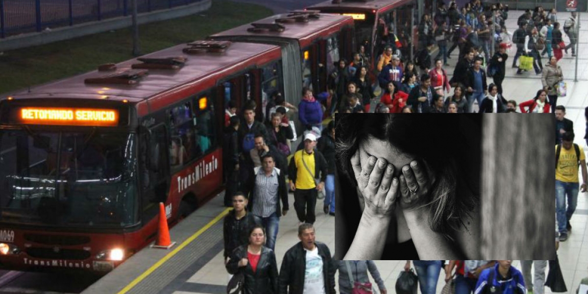 Drama de joven que asegura haber sido violada luego de subir a Transmilenio