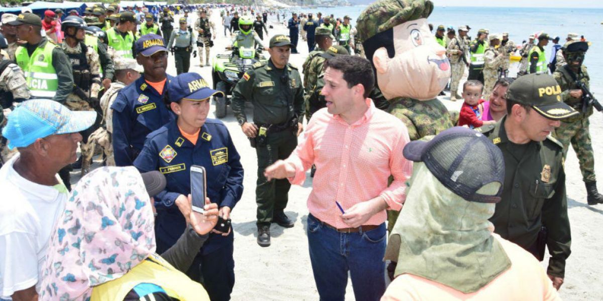 Alcaldía de Santa Marta Operativos adelantados por las distintas autoridades en el Distrito.