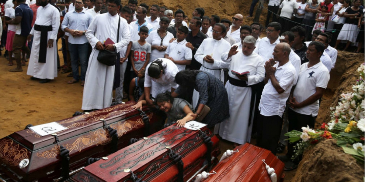 Muertos en Sri Lanka