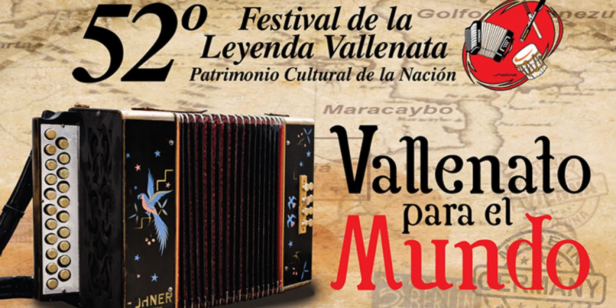 Cortesía Afiche del Festival Vallenato 2019