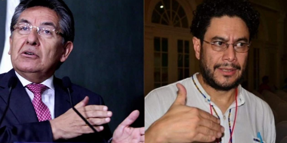 Zona Cero El Fiscal General Néstor Humberto Martínez y el senador Iván Cepeda.
