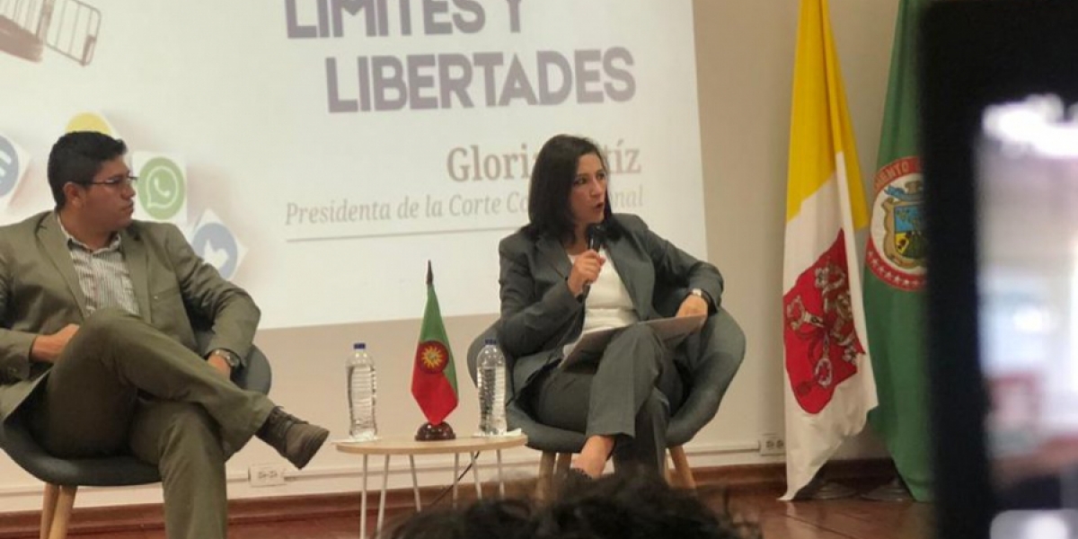 Corte Constitucional presidenta de la Corte Constitucional de Colombia, Gloria Stella Ortiz