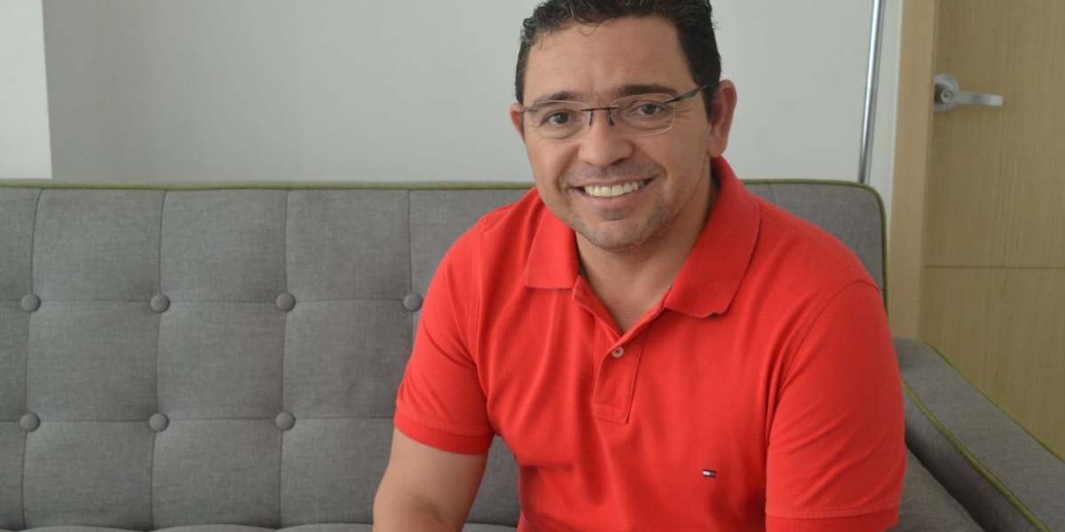 Rafael Alejandro Martínez, alcalde electo de Santa Marta. 