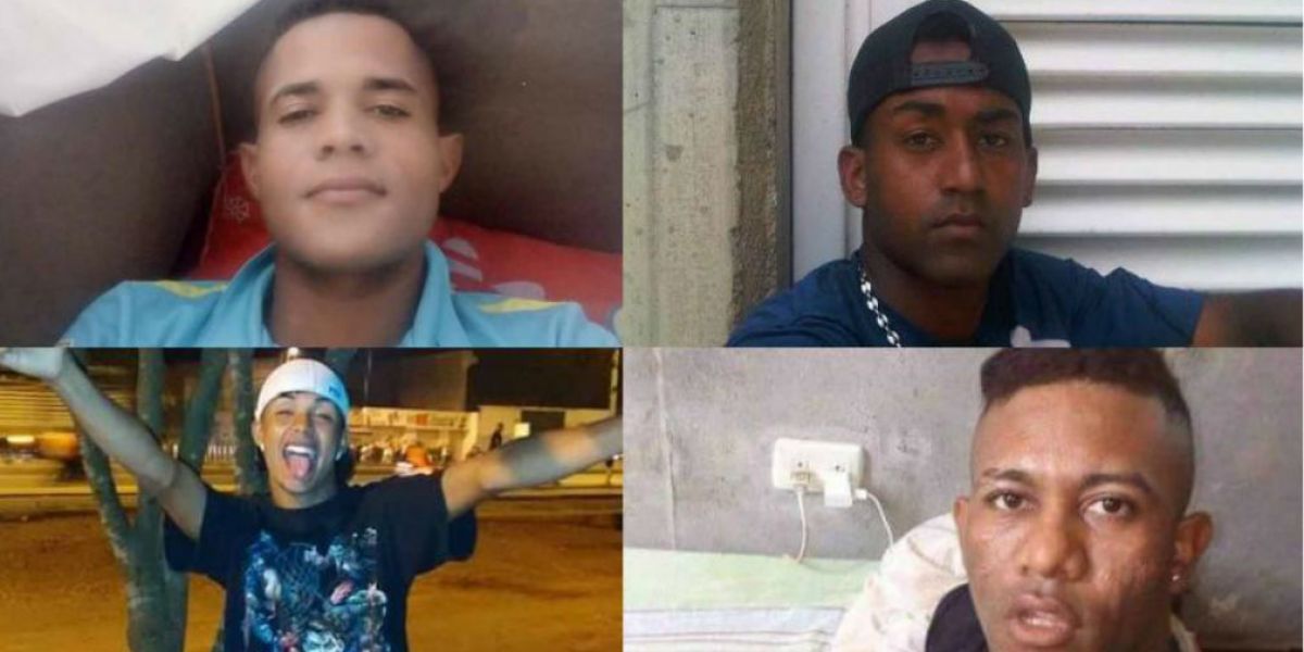 El Heraldo Jainer Berrío (arriba izq.), Luis Díaz, Luis Mercado Gamarra (abajo izq) y Luis Alfredo Therán.