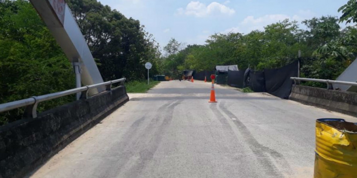 El Tiempo Puente donde habría sido interceptada la víctima.
