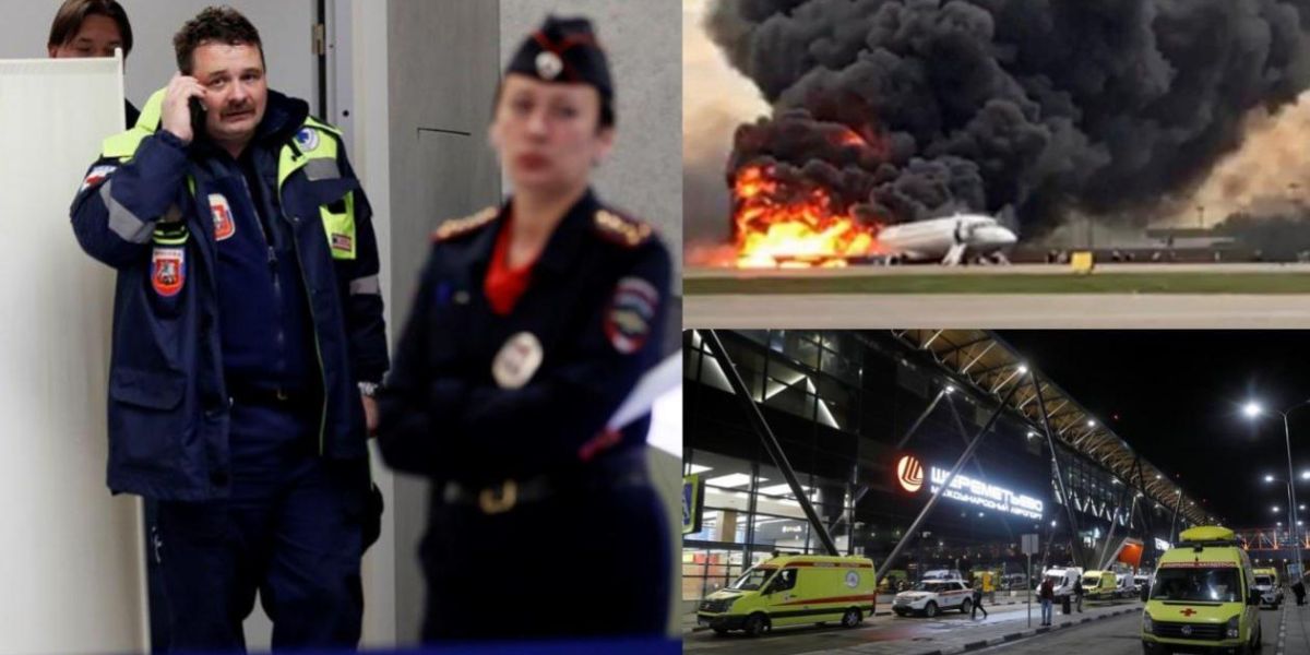 EFE Accidente de avión en Rusia.