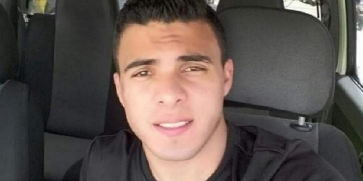 Archivo particular Manuel Ignacio De la Rosa González, patrullero muerto en Arauca.