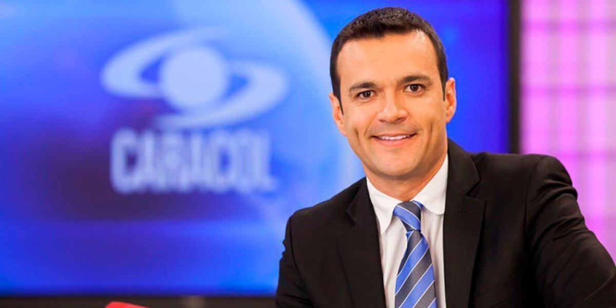 Periodista y presentador, Juan Diego Alvira