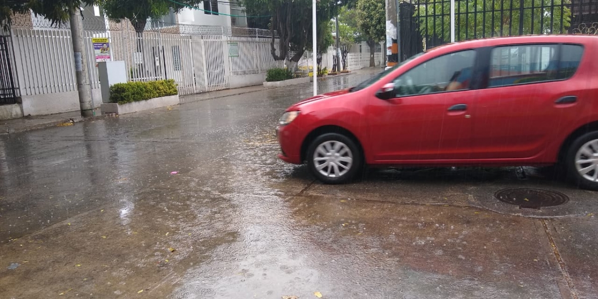 Este viernes 10 de mayo de 2019 volvió la lluvia a Santa Marta. 