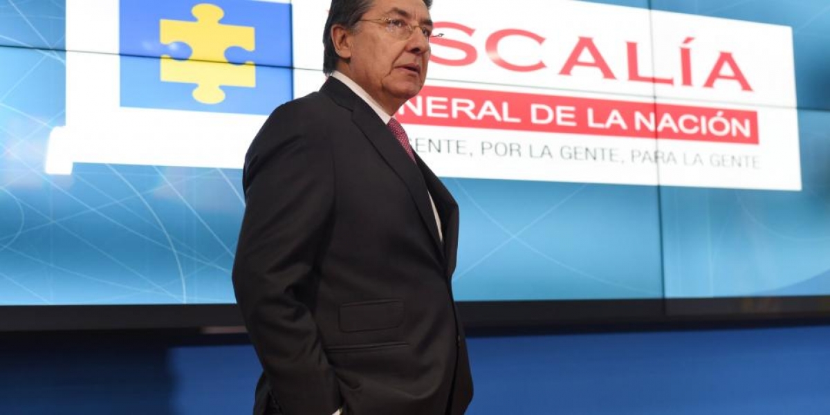 El fiscal General, Néstor Humberto Martínez, renunció a su cargo.