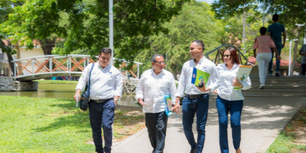 Unimagdalena Directivos de la Facultad Ciencias Empresariales y Económicas y los Programas de Turismo de la Institución con evaluadores TedQual.