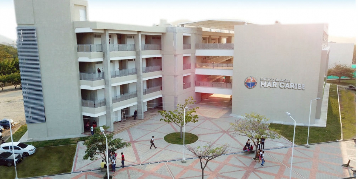 Edificio Mar Caribe de la Universidad del Magdalena