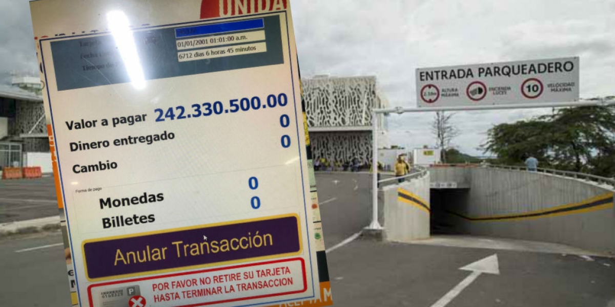 Seguimiento.co La máquina le cobró como si hubiera parqueado por más de 6 mil días.