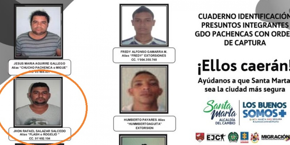 Seguimiento.co Alias Flash, o Rogelio, fue capturado en las últimas horas por la Policía.