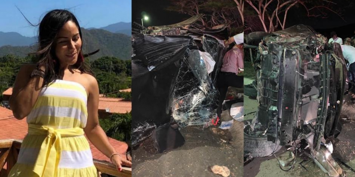 Cortesía La abogada y docente Tania Guillot Deluque murió en un accidente de tránsito