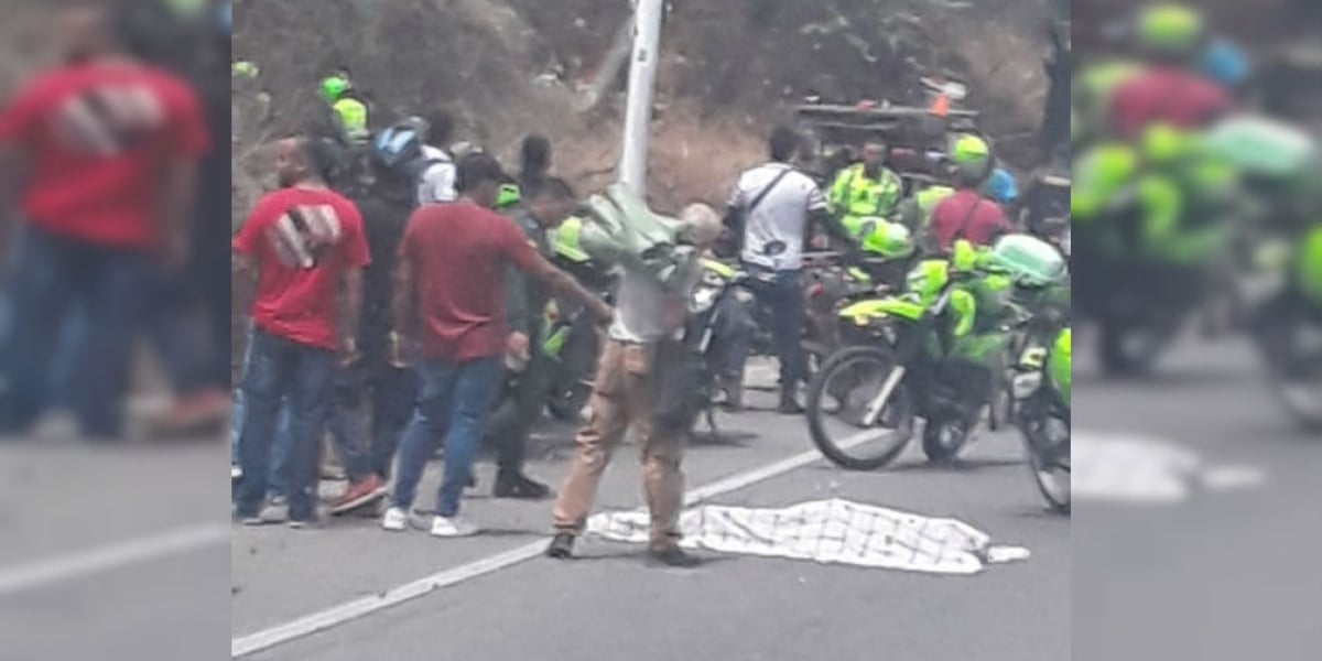 cortesía. El homicidio se registró en la bajada del cerro el Ziruma.