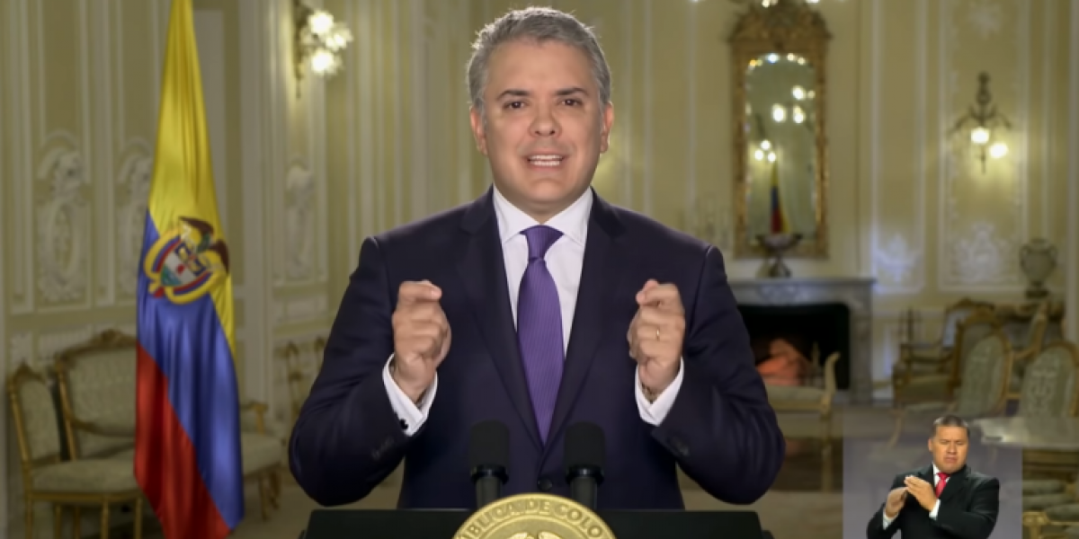 Iván Duque, presidente de Colombia