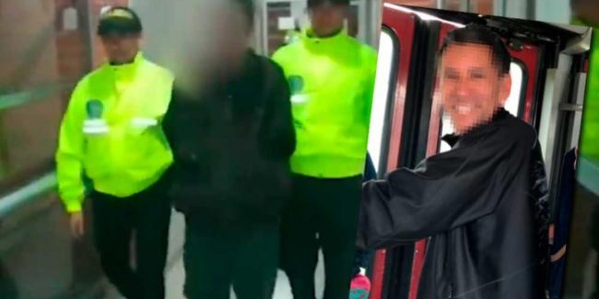 Policía de Bogotá Acosador de Transmilenio