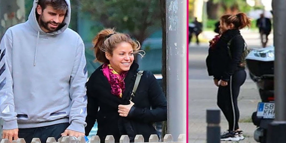 Cortesía Imagenes por las cuales se rumora que shakira esta embarazada hace semanas.