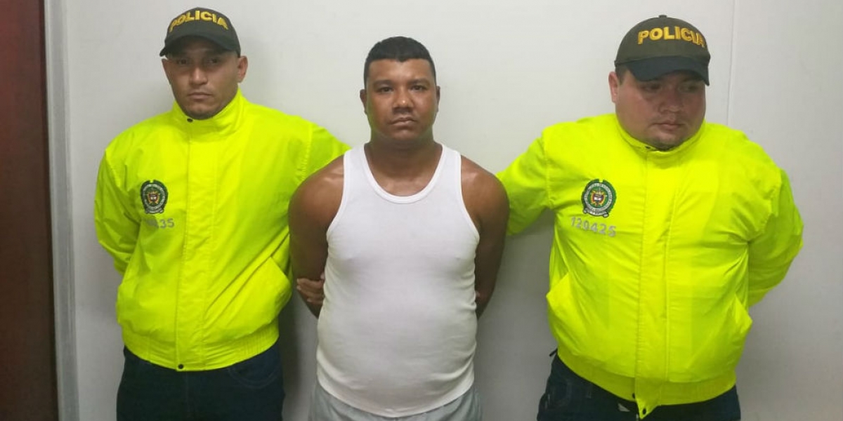 Alias 'Joaco', capturado en Riohacha.