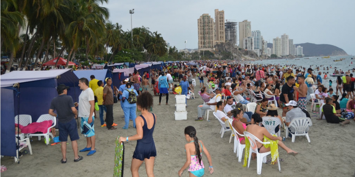 Playa de El Rodadero 