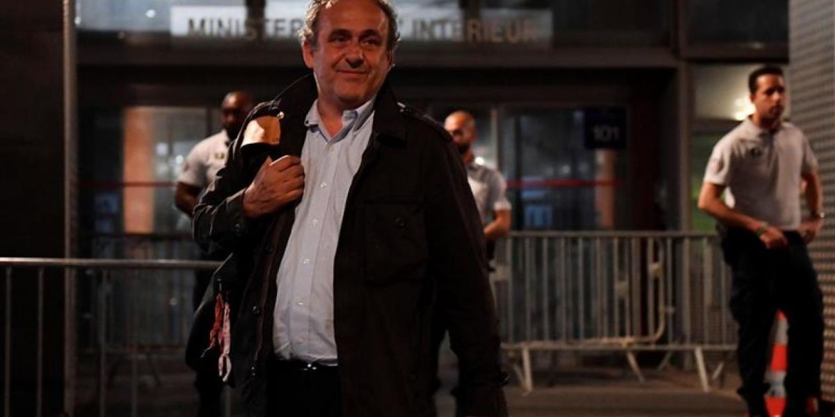 Michel Platini, en libertad tras 15 horas detenido y en interrogatorio.