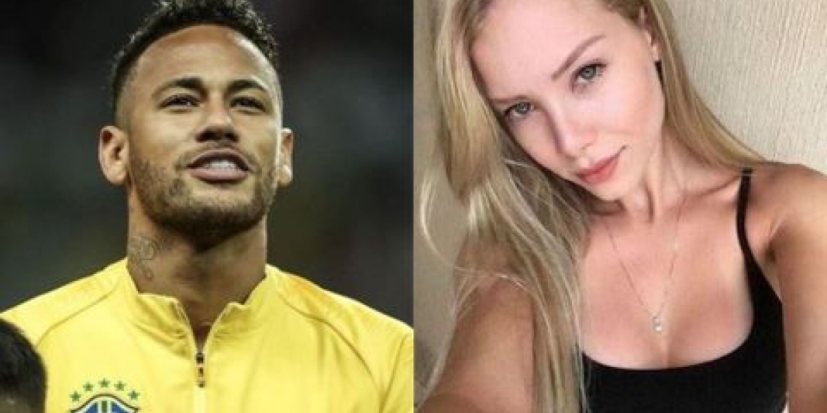 Cuatro Neymar y modelo Najila Trindade