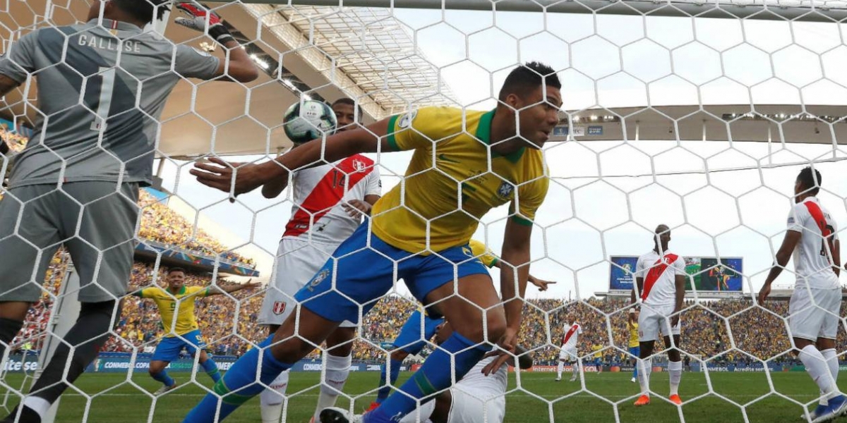 EFE Casemiro abrió el camino para Brasil.