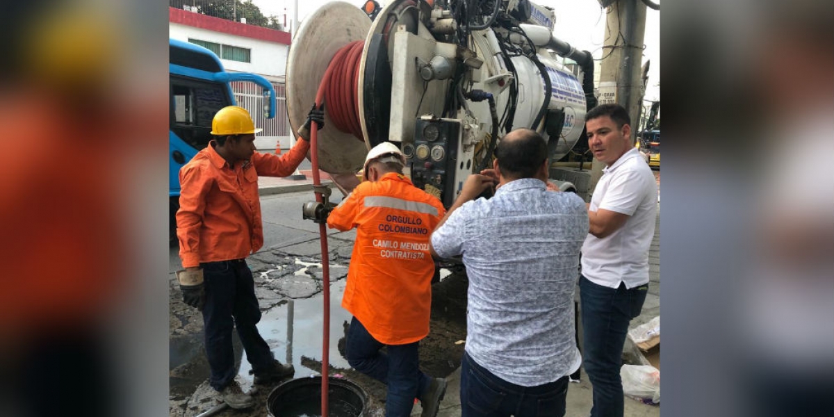 Cortesía La emergencia fue controlada por la Essmar