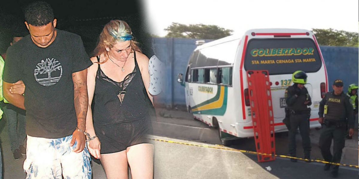 Seguimiento.co Dos de los capturados el pasado viernes fueron las víctimas del bus este domingo.