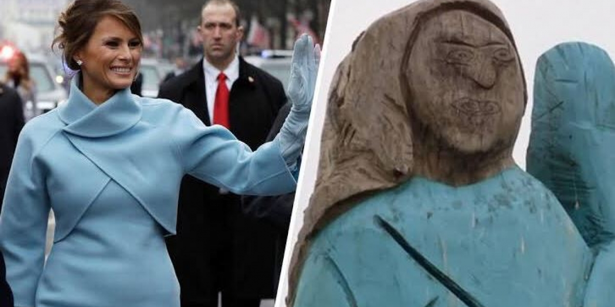 Estatua de Melania Trump