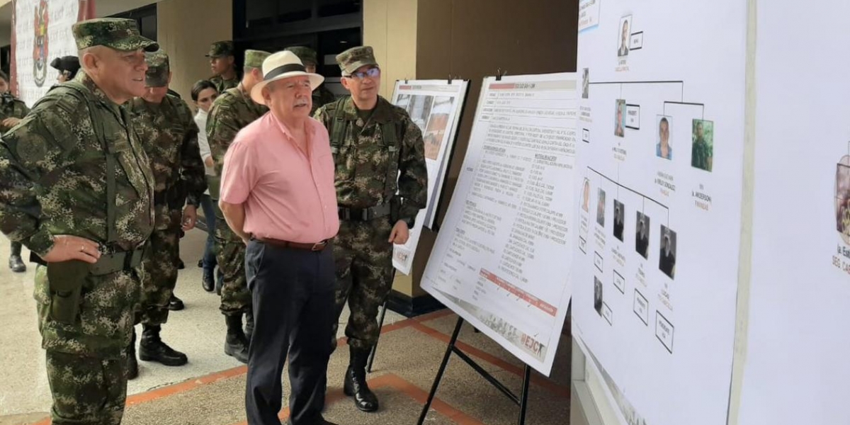 Mindefensa El Ministro de Defensa, Guillermo Botero