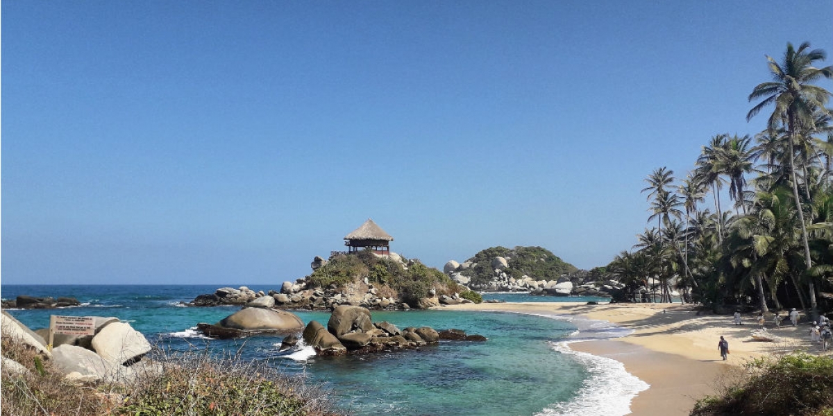 El Parque Tayrona fue uno de los sitios más visitados. 