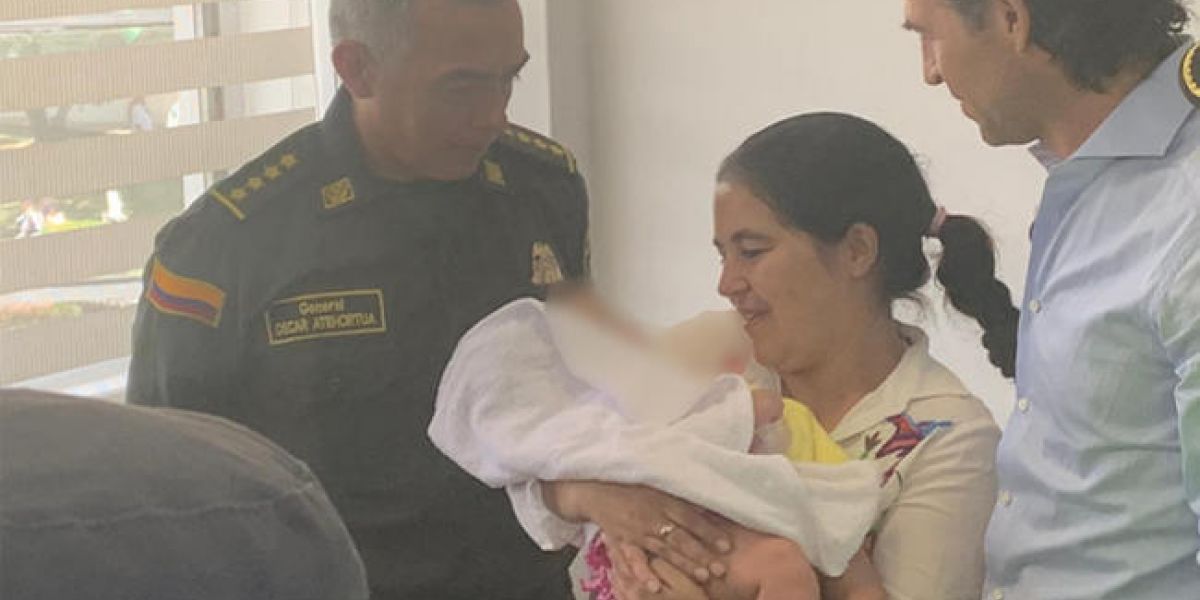 Bebé fue recuperada por la Policía