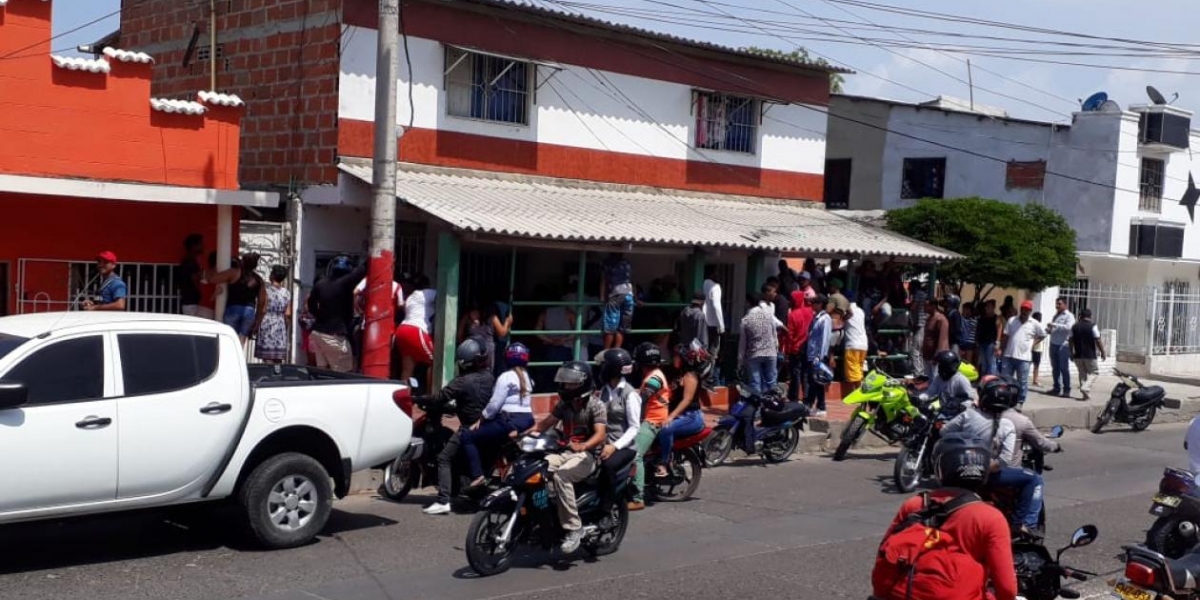 En este lugar, en el primer piso, funciona el hogar infantil.