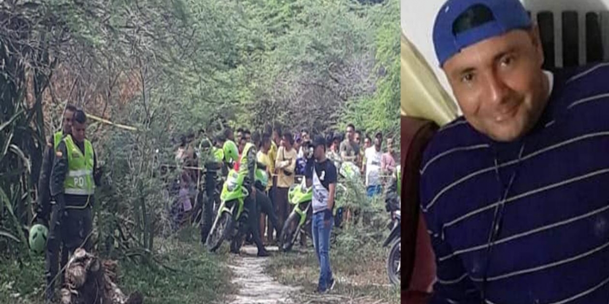Zona Cero Roberto Mario Fontalvo Silvera fue hallado muerto en esta trocha de Palmar de Varela.