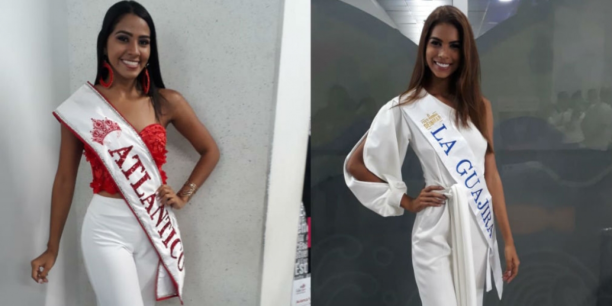 Seguimiento.co Linda Gómez, candidata de Atlántico y Katty Palomino, representante de La Guajira.