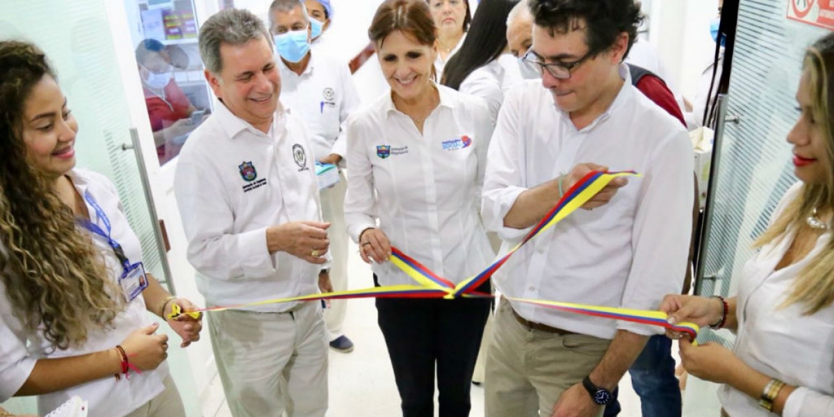 Gobernación del Magdalena Las inversiones en el hospital se desarrollaron en aras de mejorar la prestación del servicio a los 104.331 habitantes de esta zona del departamento.