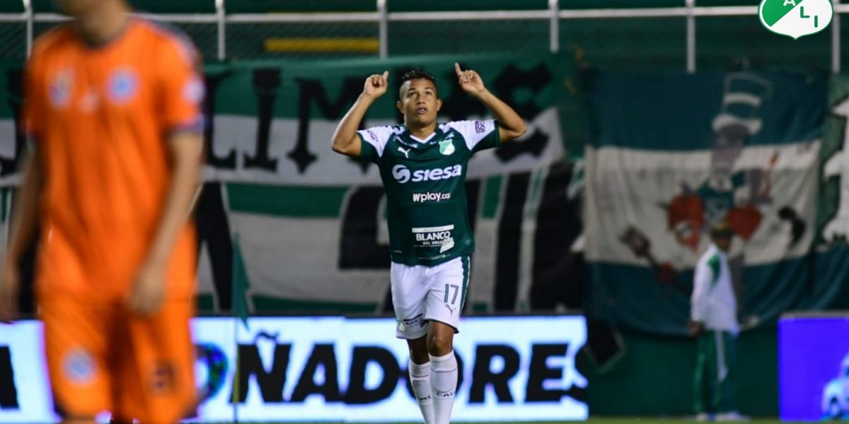 @Deportivo Cali El barranquillero anotó el único gol del cotejo.