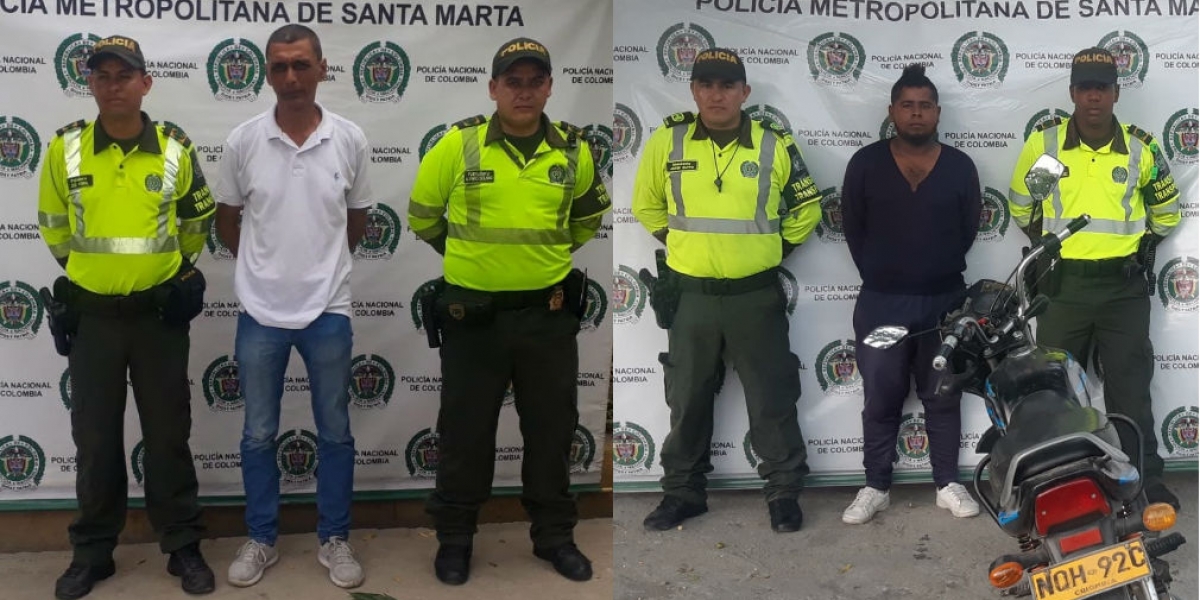 Policía Capturados por mostrar licencias falsas de conducción.
