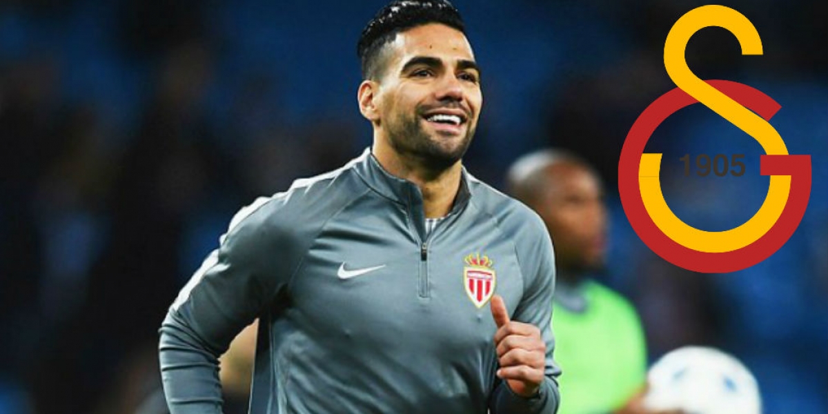 Cortesía Falcao García y el escudo de su posible futuro equipo, el Galatasaray.