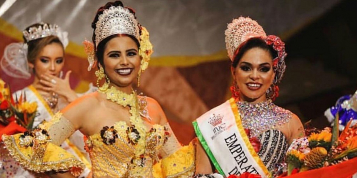 Cortesia Maria José Barraza, junto a Anyela Ballesteros.