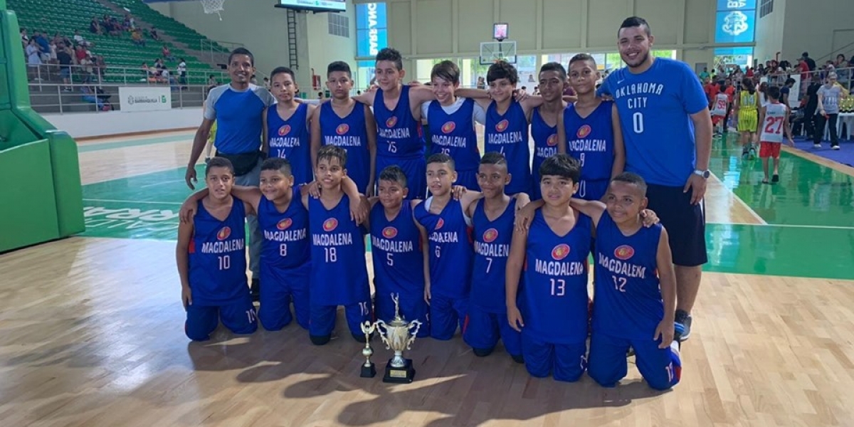 CyF Deportes Equipo de baloncesto de Magdalena ganó competencia en Barranquilla