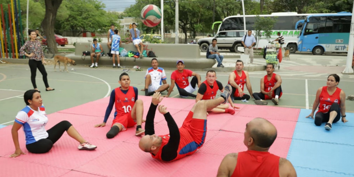 Alcaldía de Santa Marta En el Parque de Los Trupillos se realizaron actividades para población en discapacidad.
